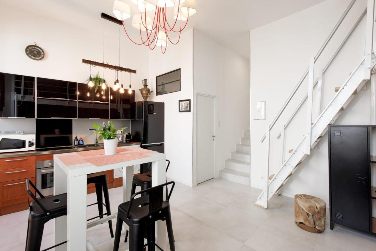 Apartamento Superb Air-Conditioned Loft In The Heart Of Viel Antibes Exterior foto
